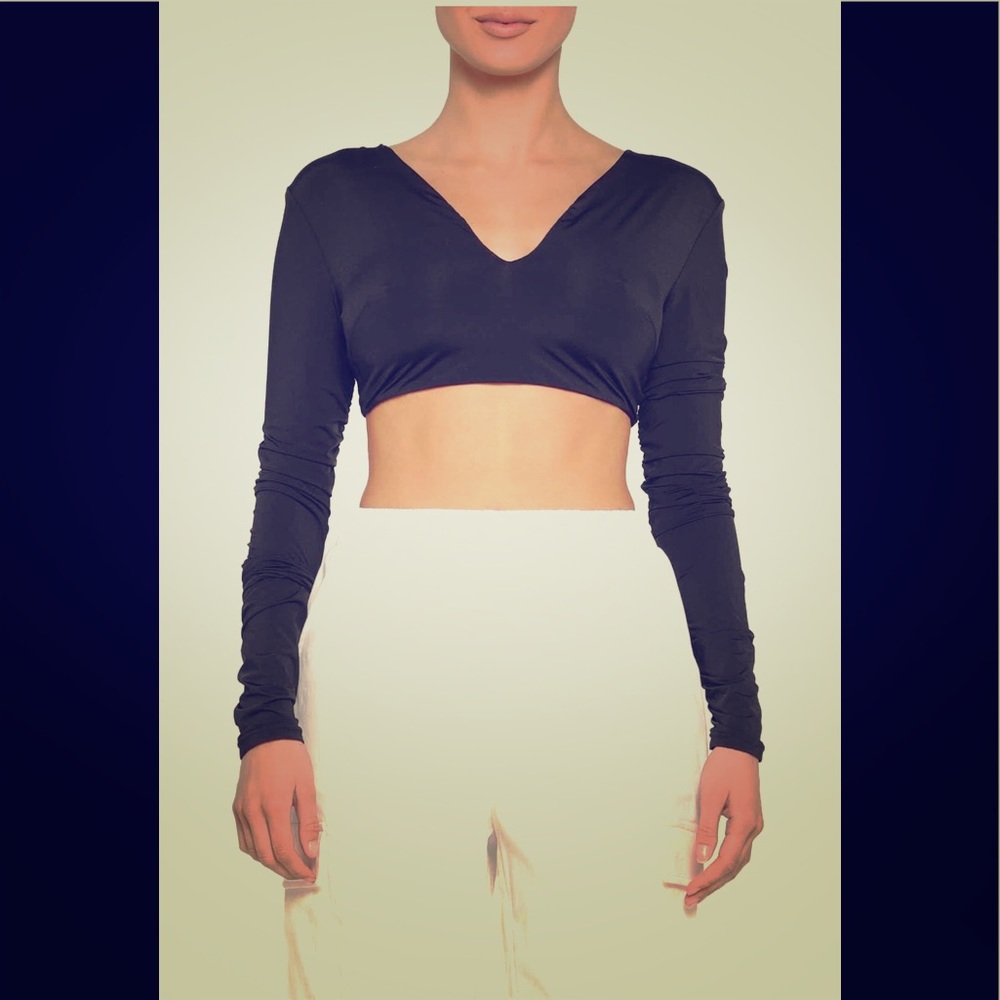 Open back crop top from Tiger Mist